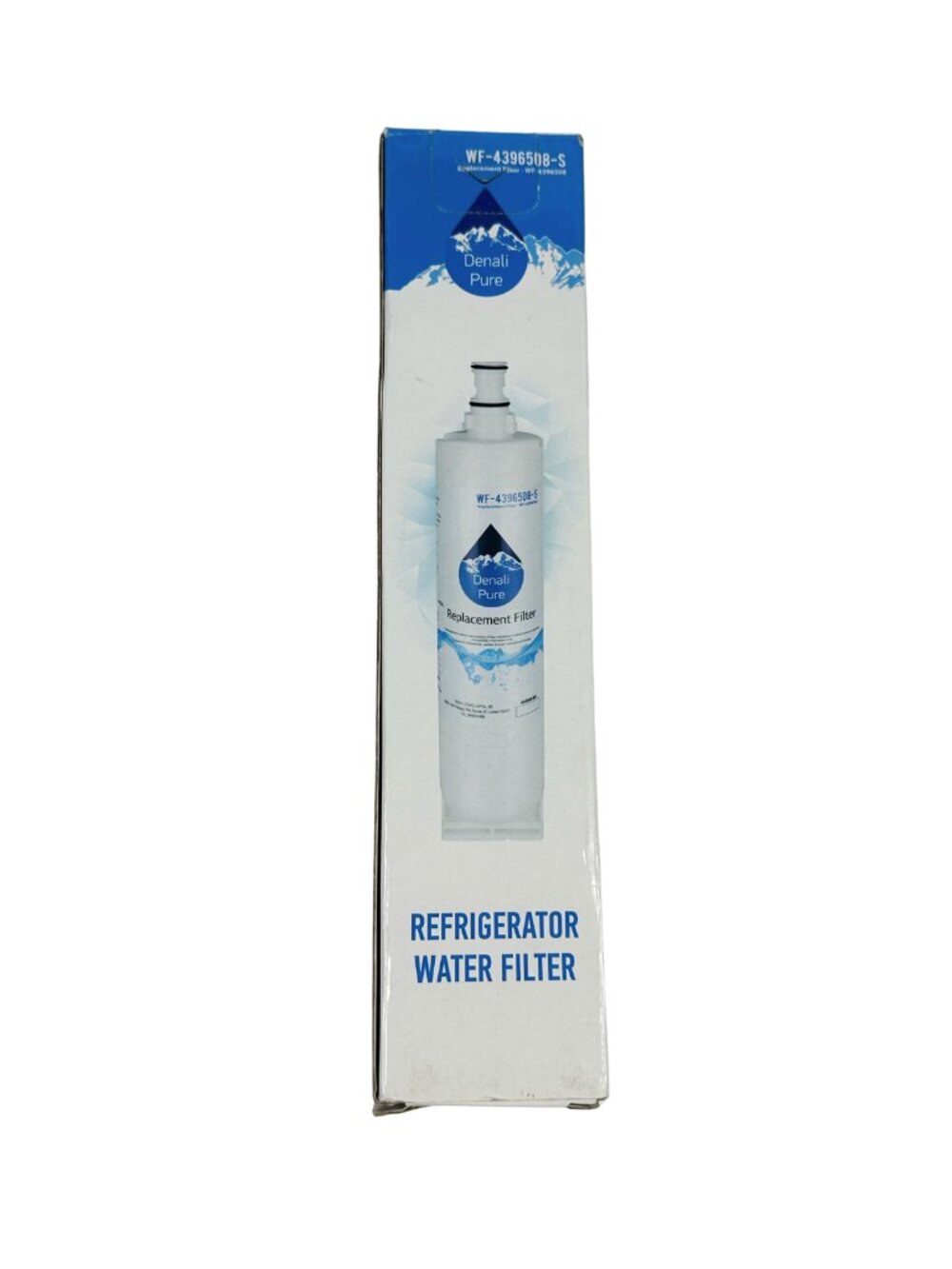 Denali Pure Refrigerator Water Filter Replacement #WF-4396508-S, Brand New